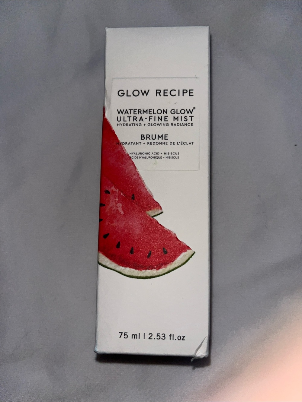 Glow Recipe Watermelon Glow Ultra-Fine Mist — Hydrating Facial Mist never opened